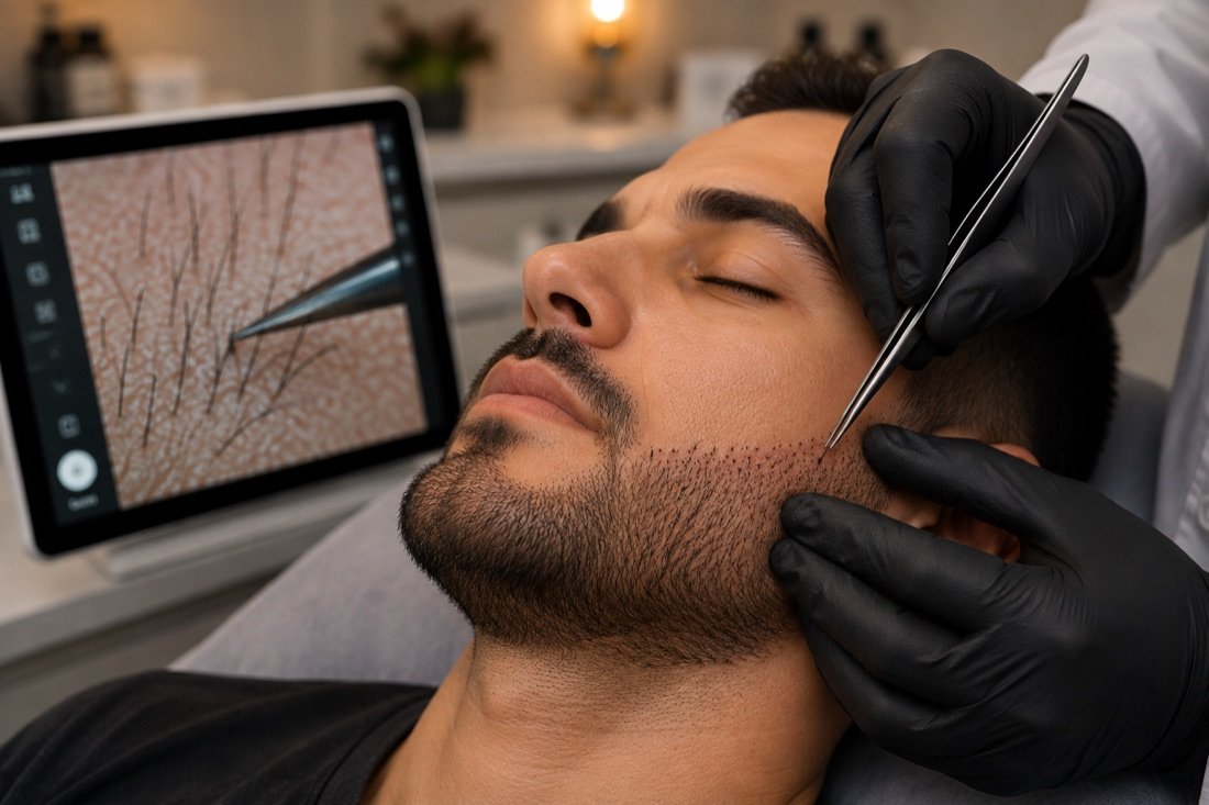 Transplante de barba no Instituto Renovare